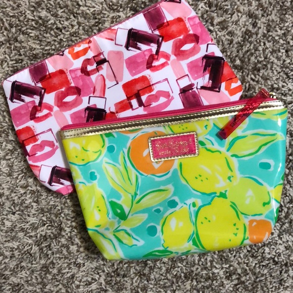 Lilly Pulitzer Handbags - Pair of cosmetic bags NWOT